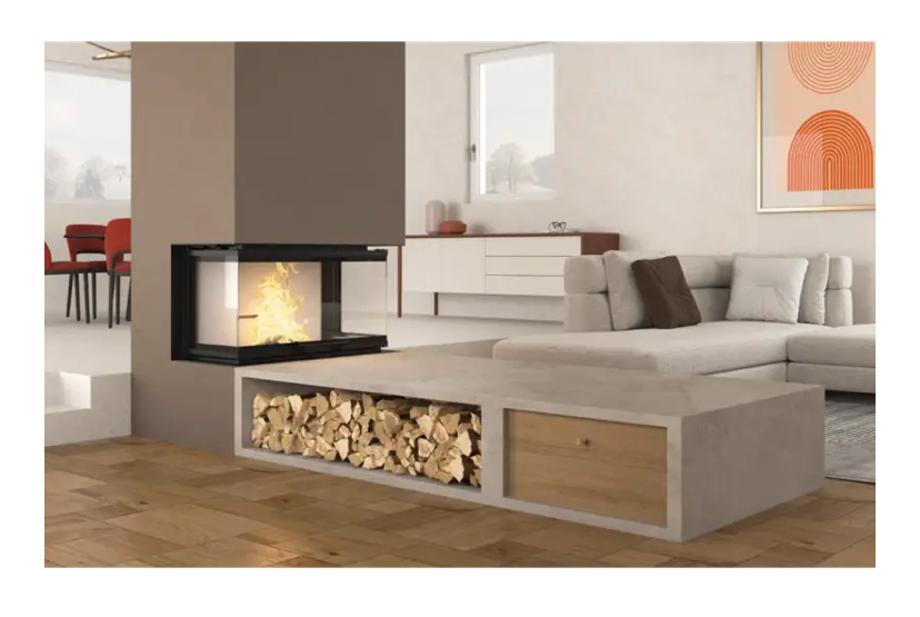 INSERT À BOIS MONOBLOCCO 3LC