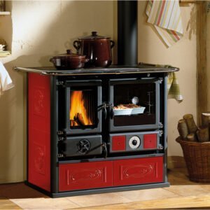 Cuisinière à bois bouilleur TermoRosa DSA – 15,5 Kw
