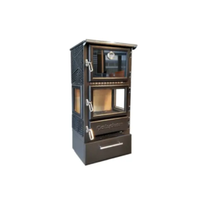 POÊLE A BOIS AVEC FOUR 306-3D- BOX- 12 KW