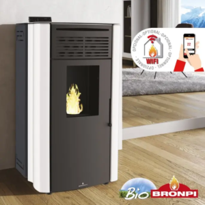 POÊLE À GRANULÉS PELLETS CORAL-NC 14.3 KW BRONPI