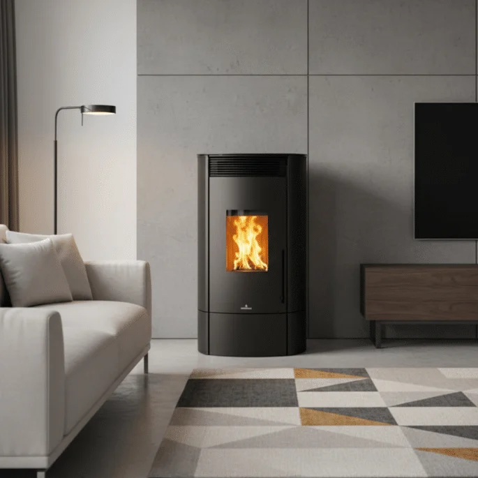 POÊLE À GRANULÉS PELLETS MILA 11 KW BRONPI – Image 3