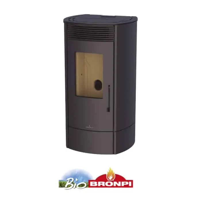 POÊLE À GRANULÉS PELLETS TREBOL 9 KW BRONPI – Image 2