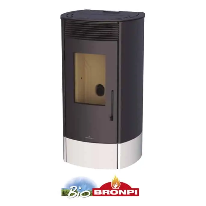POÊLE À GRANULÉS PELLETS TREBOL 9 KW BRONPI – Image 3