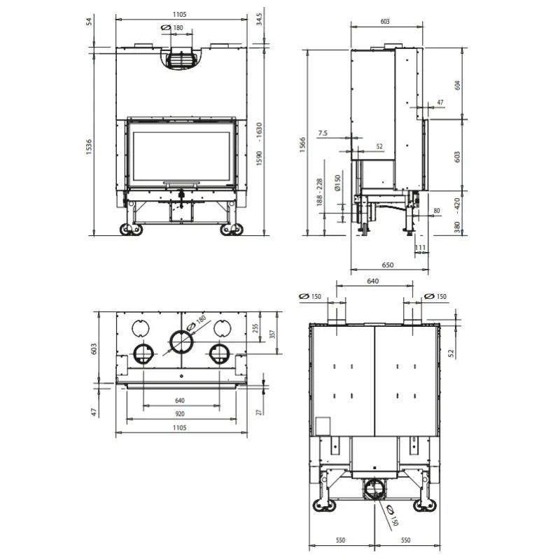 INSERT À BOIS MONOBLOCCO 90PA 2.0 – Image 3