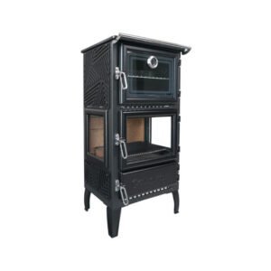 Poêle a bois avec four 306-3D – 12 kW